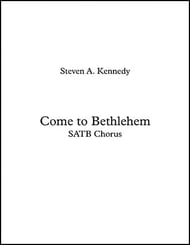 Come to Bethlehem SATB choral sheet music cover Thumbnail